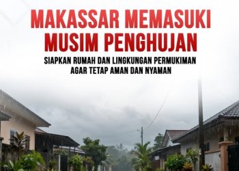 Dinas Perumahan dan Kawasan Permukiman Kota Makassar Himbau Warga Tingkatkan Kewaspadaan Hadapi Cuaca Ekstrem