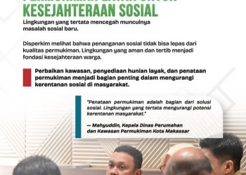 Disperkim Makassar Dukung Penguatan Solidaritas Sosial pada Peringatan HKSN ke-76