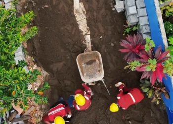 Dinas PU Kota Makassar Lakukan Pemasangan Paving Blok di Jl. Paccerakkang Daya untuk Tingkatkan Kenyamanan Warga