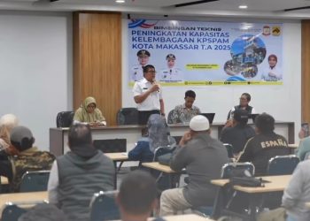Dinas PU Kota Makassar Gelar Bimtek Peningkatan Kapasitas KPSPAM untuk Layanan Air Minum Berkelanjutan