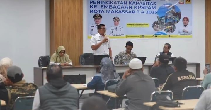 Dinas PU Kota Makassar Gelar Bimtek Peningkatan Kapasitas KPSPAM untuk Layanan Air Minum Berkelanjutan