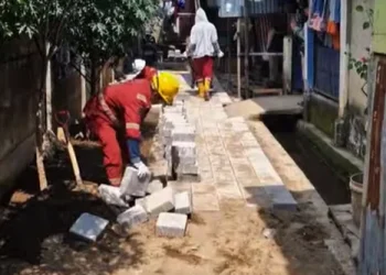 Tindaklanjuti Laporan Warga, Dinas PU Makassar Rehabilitasi Jalan Bonto Ramba