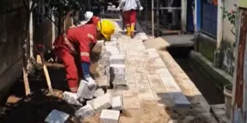 Tindaklanjuti Laporan Warga, Dinas PU Makassar Rehabilitasi Jalan Bonto Ramba