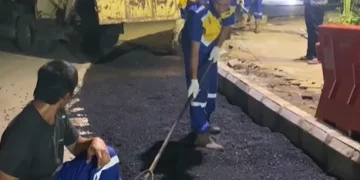 Dinas PU Kota Makassar Revitalisasi Infrastruktur Jalan di Pusat Pemerintahan