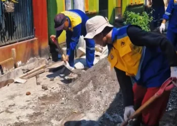 Dinas PU Makassar Tingkatkan Akses Permukiman Lewat Pemasangan Paving Blok di BTN Ranggong Permai