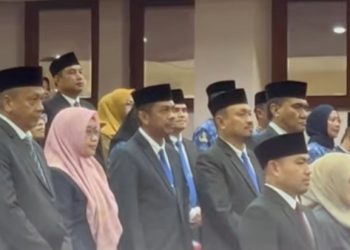 Kepala Disperkim Makassar Hadiri Pelantikan Pejabat Pemerintah Kota Makassar