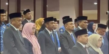 Kepala Disperkim Makassar Hadiri Pelantikan Pejabat Pemerintah Kota Makassar