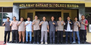 Kapolres Maros Terima Kunjungan KONI Maros, Perkuat Sinergi Dukung Pengembangan Olahraga