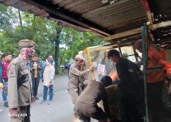 Macet Bertahun-tahun: Bangunan Liar Ditertibkan, Jalan Saripa Panakkukang Kembali Lenggang