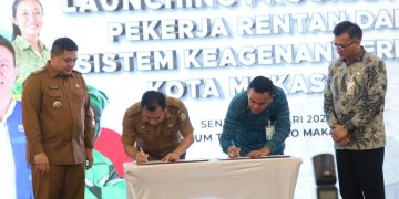 Dirut BPJS Apresiasi Pemkot Makassar Berjasa, JHT Pekerja Rentan Jadi Inspirasi Nasional