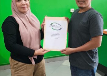 Jayadi Terima Mandat Ketua DPC LBH Suara Panrita Keadilan Kepulauan Selayar