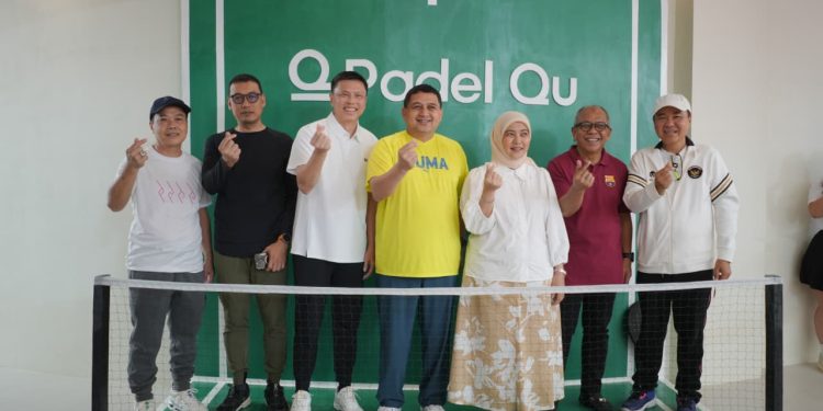 Munafri Resmikan Padel Qu, Perkuat Ekosistem Olahraga Modern di Makassar