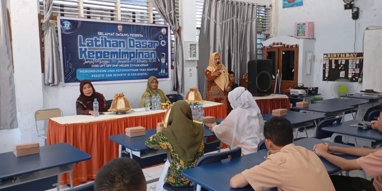 SMPN 23 Makassar Tekankan Kebersamaan dalam LDKS untuk Calon Pemimpin Masa Depan