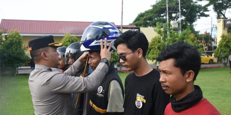 Apel Bersama Ojol, Polres Bulukumba Ajak Jadi “Sensor Keamanan” dan Mitra Strategis Polri