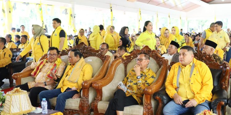 Munafri Dampingi Plt Ketua Golkar Sulsel Konsolidasi Jelang Pemilu 2029