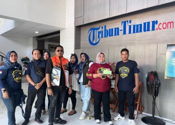 Peringati HUT ke-22, Tribun Timur Terima Kunjungan dari DPP Elang Timur Indonesia