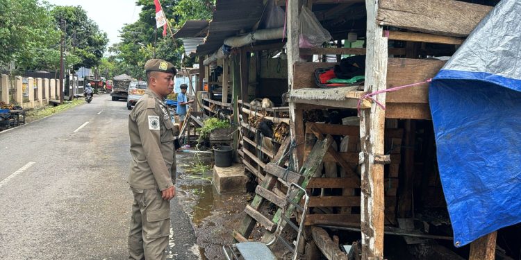 Lapak PKL Kambing 34 Tahun Tutupi Drainase, di Manuruki Kini Ditertibkan