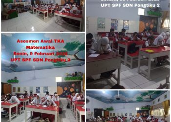 UPT SPF SDN Pongtiku Gelar Tes Kemampuan Awal untuk Kenali Potensi Siswa