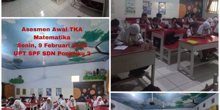 UPT SPF SDN Pongtiku Gelar Tes Kemampuan Awal untuk Kenali Potensi Siswa
