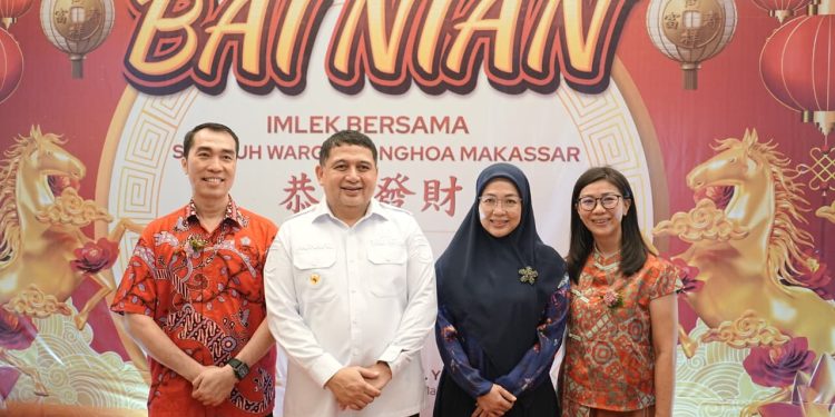 Imlek 2026, Wali Kota Makassar Sampaikan Pesan Persatuan dan Kebersamaan