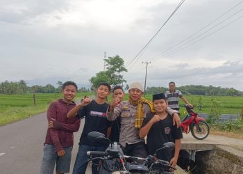 Bulan Ramadan, Ini Trik Pak Bhabin Antisipasi Balapan Liar di Wilayah Binaannya