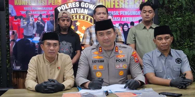 Polres Gowa Berhasil Ungkap Kasus Pembusuran Viral, Amankan Dua Anak di Bawah Umur Berinisial FJ dan RF