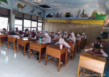 UPT SPF SDN Mongisidi 2 Makassar Gelar Asesmen Awal Tes Kemampuan Akademik Kelas VI