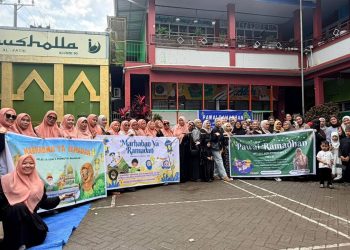 SDN Pongtiku 1 Makassar Gelar Pawai Sambut Ramadhan, Tanamkan Nilai Religius dan Kebersamaan