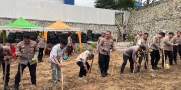 Kegiatan Penanaman Jagung Serentak di Bulukumba, Dipimpin Langsung Kapolres dan Jajaran TNI-Polri