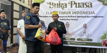 Organisasi ELIT Menebar Kebaikan Melalui Gerakan Sosial Ramadhan yang Dirangkai dengan Kultum Keagamaan