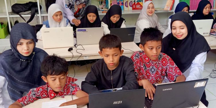 Simulasi TKA 2026 Digelar di Perpustakaan Mabarakka UPT SPF SDN Mongisidi 2