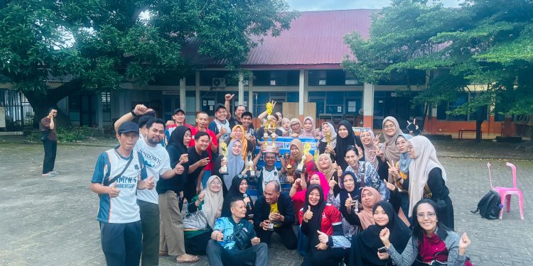 UPT SPF SMP Negeri 4 Makassar Raih Juara Umum 1 di PORSENI PGRI Kecamatan Tallo 2026