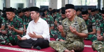 Kodam XIV/Hasanuddin Gelar Peringatan Nuzulul Qur’an di Masjid Sultan Hasanuddin Makassar