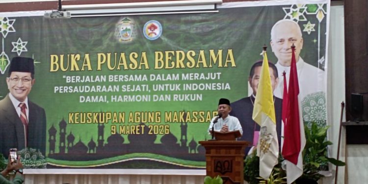 Buka Puasa Bersama di Aula Keuskupan Agung Makassar Perkuat Silaturahmi Lintas Agama di Bulan Ramadan