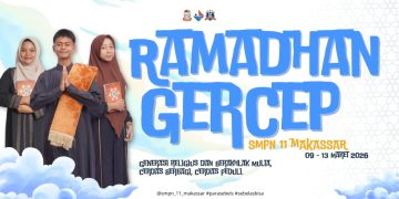 UPT SPF SMPN 11 Makassar Gelar Kegiatan “Ramadhan Gercep” Peduli dan Berbagi