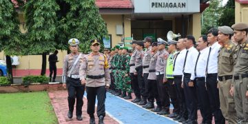 Polres Maros Gelar Apel Gelar Pasukan Sebelum Operasi Ketupat 2026, Libatkan 256 Personel dari Berbagai Instansi Terkait