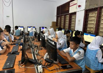 Murid UPT SPF SMPN 4 Makassar Hadapi Simulasi TKA 2026 yang Kondusif
