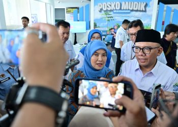 Aliyah Mustika Ilham Hadiri Pembukaan Posko Mudik BPJS Kesehatan di Pelabuhan Makassar