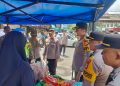 Bantu Masyarakat, Polres Gowa Hadirkan Bazar Pangan Murah di Pasar Minasamaupa