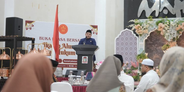 Silaturahmi Ramadan Alumni FH Unhas, Munafri Tekankan Peran Responsif Terhadap Isu Hukum