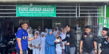IMBI Makassar Berbagi Ratusan Paket Sembako ke Panti Asuhan Arafah, Pererat Silaturahmi di Bulan Ramadan