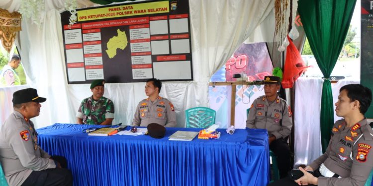 Kunjungan Kapolres ke Pos Operasi Ketupat 2026, Pastikan Personel dan Fasilitas Siap Berikan Pelayanan Terbaik