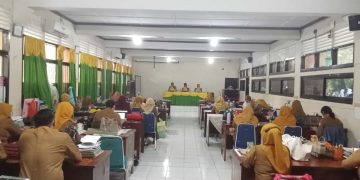 SMPN 3 Makassar Gelar Sertijab Pengawas, Syafri Hursasia Siap Tingkatkan Pembinaan