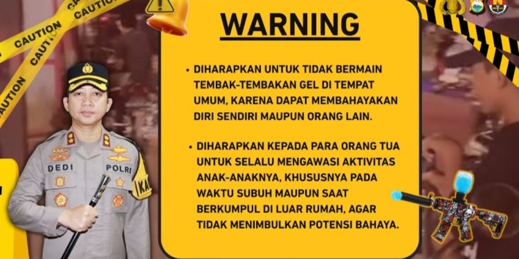 Bermain Tembak-Tembakan Peluru Jelly di Palopo Memakan Korban, Polisi Imbau Orang Tua Waspada
