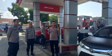 Pengamanan SPBU di Bulukumba Ditingkatkan, Polisi Jaga Kondusivitas dan Lancarkan Lalu Lintas