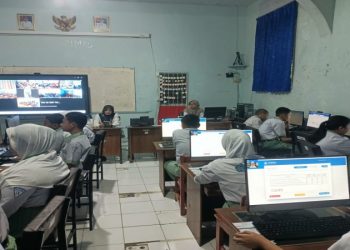 Pelaksanaan TKA di SMP Negeri 5 Makassar Berjalan Lancar