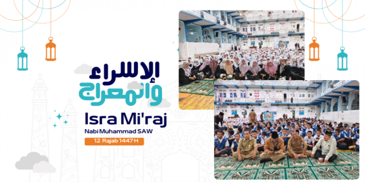 Peringatan Isra Mi’raj di SMP Negeri 5 Makassar Berjalan Khidmat, Seluruh Warga Sekolah Antusias