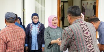 Wakil Wali Kota Makassar Aliyah Mustika Ilham Pererat Silaturahmi Bersama Purna Bakti PNS dalam Halal Bi Halal