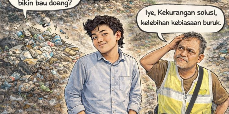 Mashud Azikin : Kalau Sampah Bisa Ngomong, Dia Sudah Pilih PSEL dari Dulu