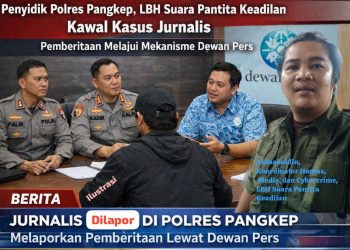 LBH Suara Panrita Keadilan Apresiasi Polres Pangkep, Kasus Jurnalis Masuk Ranah Kode Etik Jurnalistik